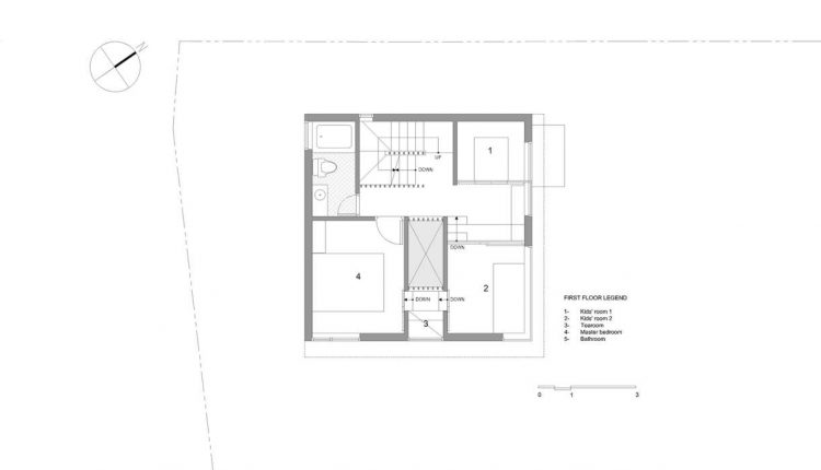 plan first floor-Model
