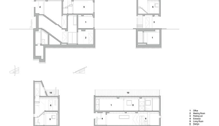 Architects H2L-슬릿하우스