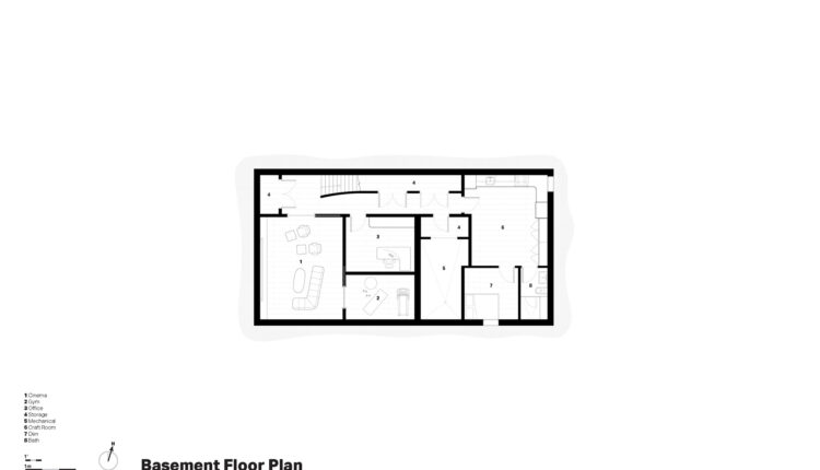 Canvas House Basement Floor Plan