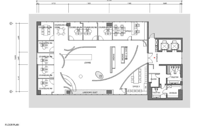 rvmn_oftn studio_wisewedding consulting lounge_floor plan